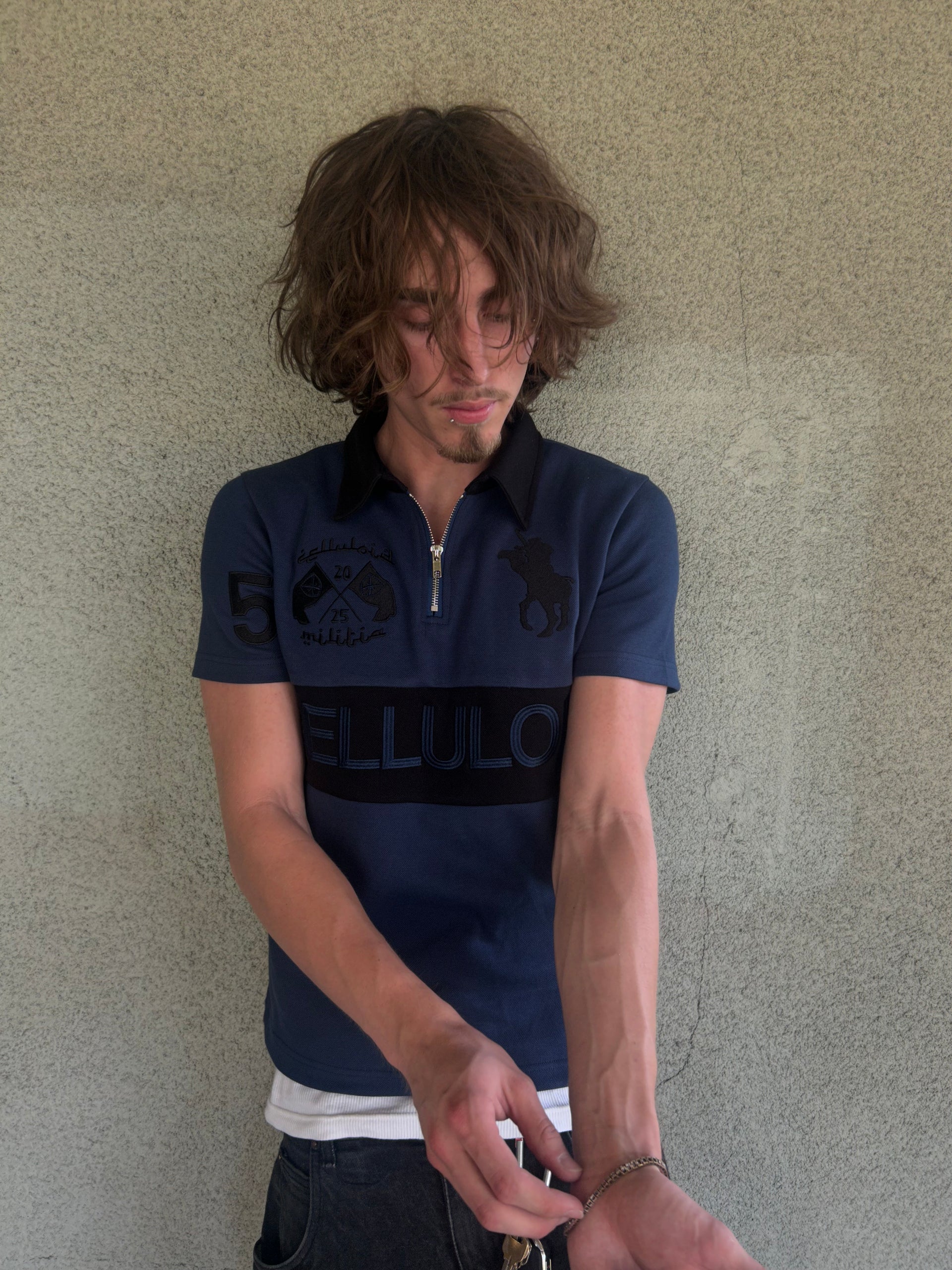 Militia polo ( navy )